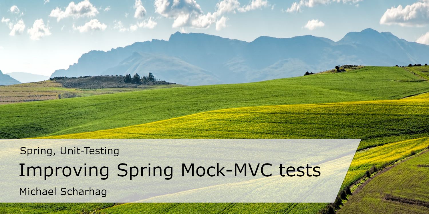 Spring mvc mock on sale test